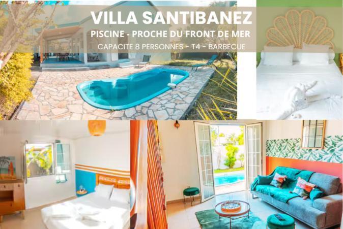 VILLA SANTIBANEZ - Villa avec piscine à St André Le Patelin Extérieur photo
